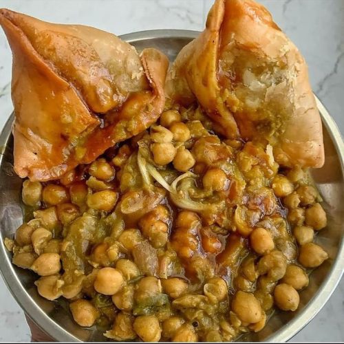Punjabi Chana Samosa