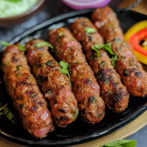 Lamb Seekh kabab