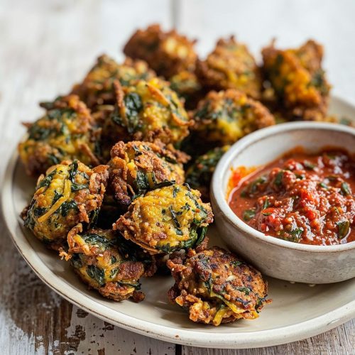 Spinach Bhajia