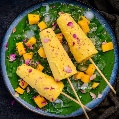 Homemade Mango Kulfi