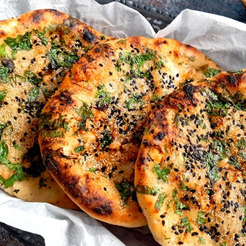 Spinach Naan